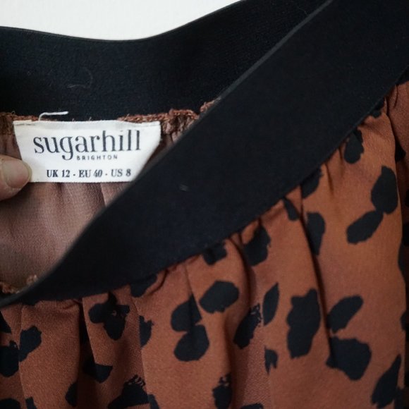 Panter print midi skirt - Picture 3 of 3